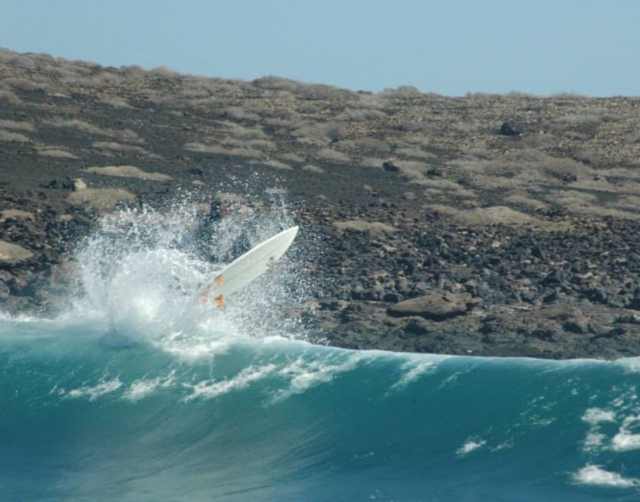  Between the rush of the water 